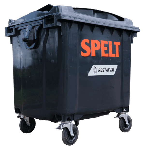 Restafval - 1100 Liter Rolcontainer