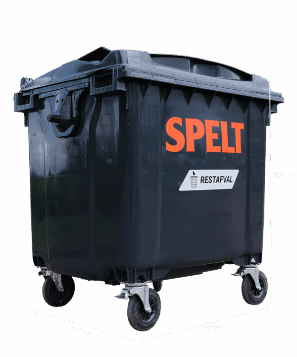 Restafval - 1100 Liter Rolcontainer