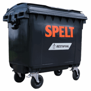 Restafval - 660 Liter Rolcontainer