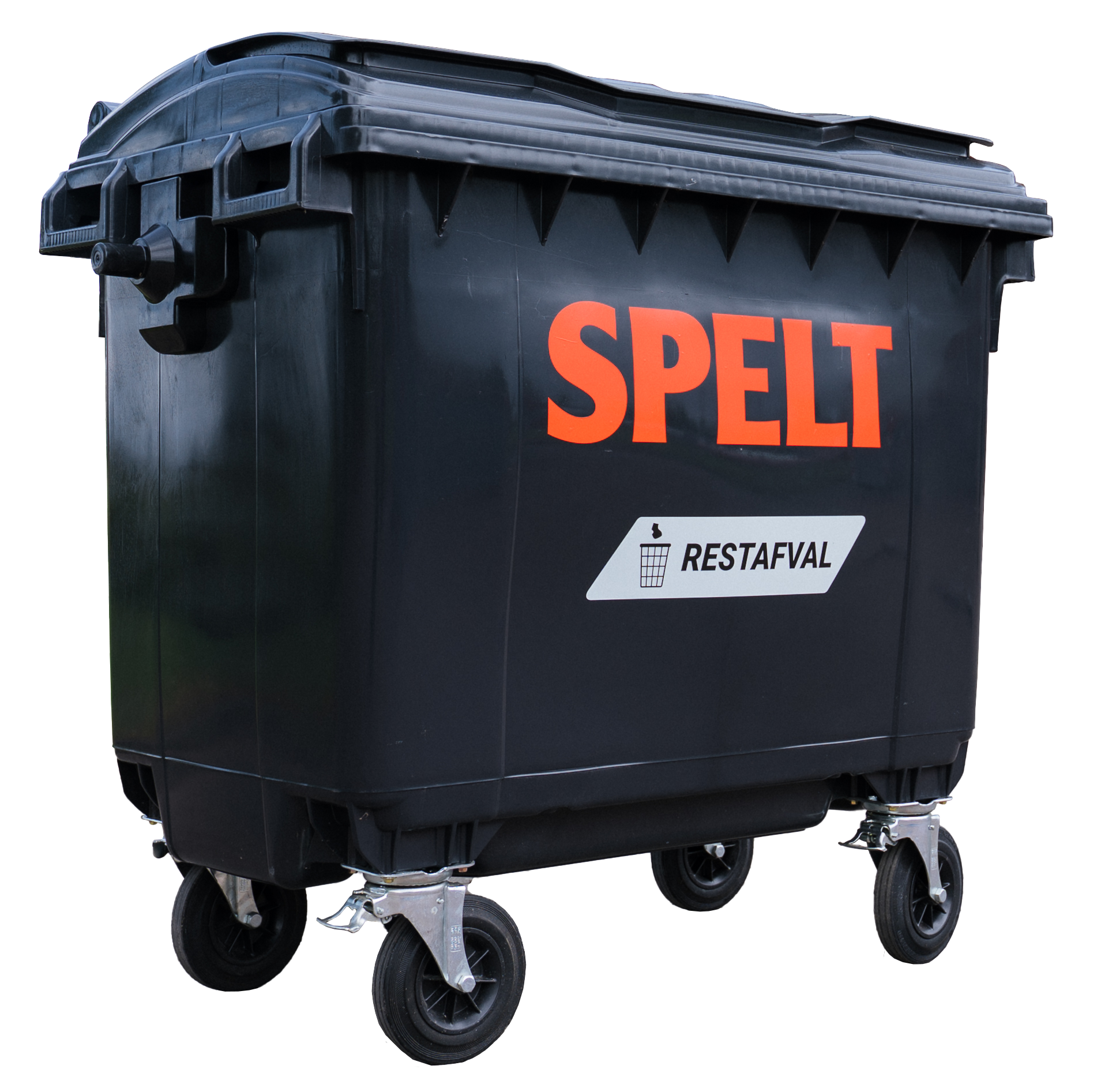 Restafval - 660 Liter Rolcontainer