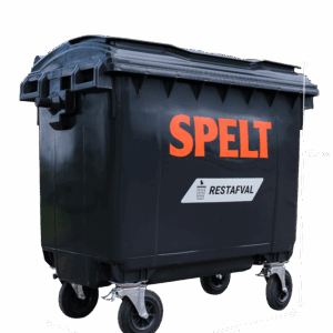 Restafval - 660 Liter Rolcontainer