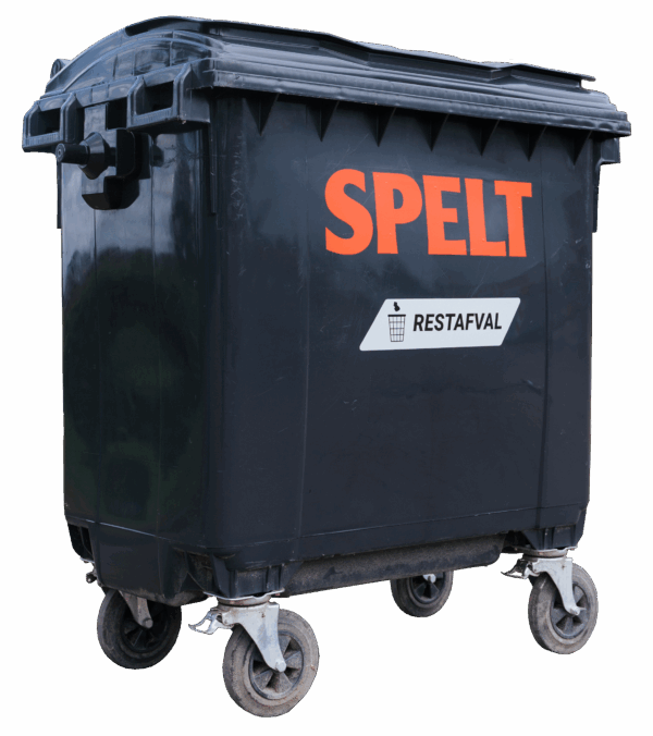 Restafval - 770 Liter Rolcontainer