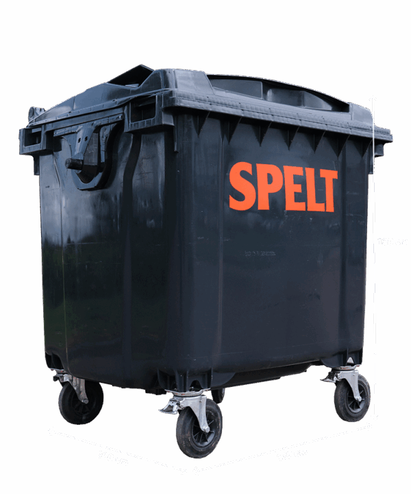 Papier-Karton - 1100 Liter Rolcontainer