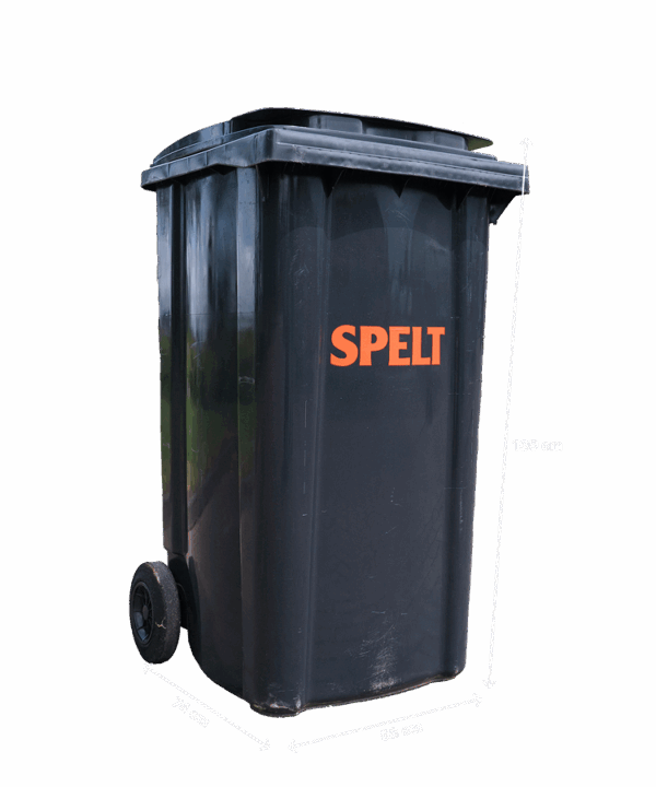 Papier-Karton - 240 Liter Rolcontainer
