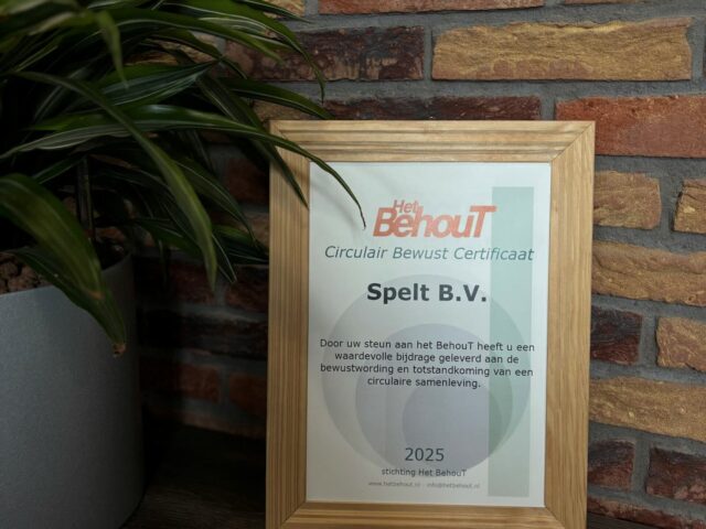 Certificaat van Het Behout